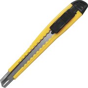 Sparco Fast Point Snap Off Blade Knife, 5-3/4", Yellow/Black SPR01470